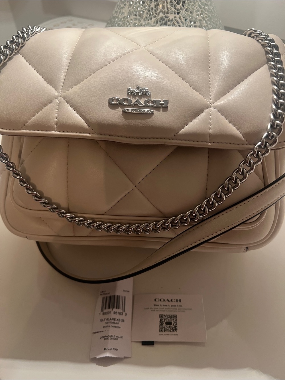 Coach klare crossbody medium/large